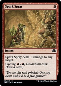 Spark Spray - Dominaria Remastered - Magic: The Gathering card