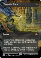 Vampiric Tutor (Borderless) - Dominaria Remastered - Magic