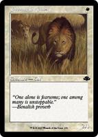 Savannah Lions (Retro Frame) - Dominaria Remastered - Magic