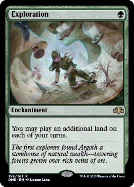Magic the Gathering Dominaria Remastered Rare Exploration #159