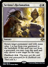 Sevinne's Reclamation - Dominaria Remastered - Magic: The Gathering