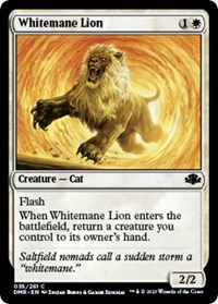 Whitemane Lion (Dominaria Remastered)