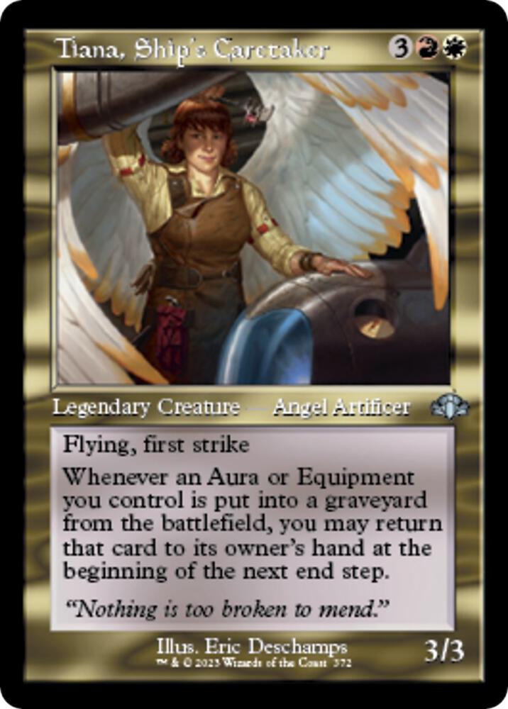 Tiana, Ship's Caretaker (Retro Frame) 372 card
