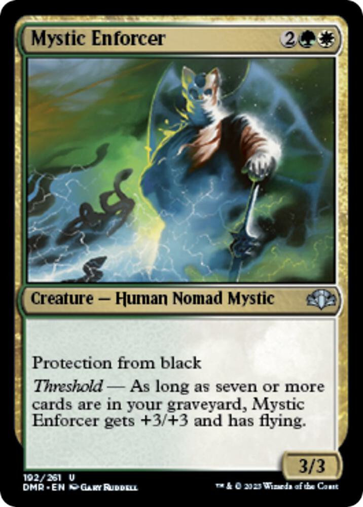 Mystic Enforcer 192 card