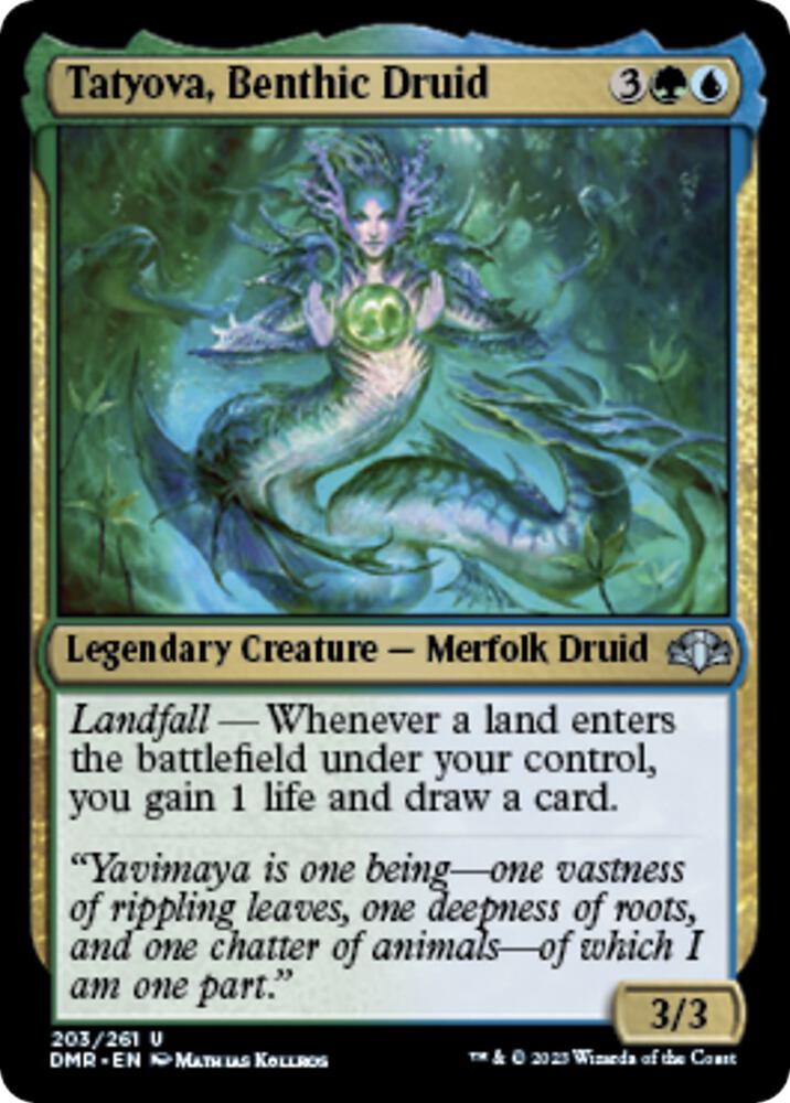 Tatyova, Benthic Druid 203 card
