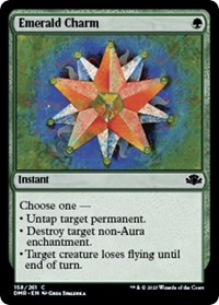 Emerald Charm - Dominaria Remastered - Magic: The Gathering card