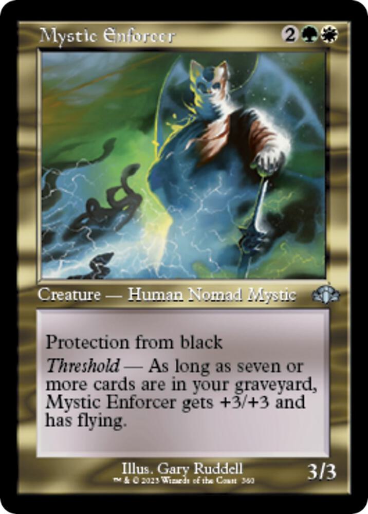 Mystic Enforcer (Retro Frame) 360 card