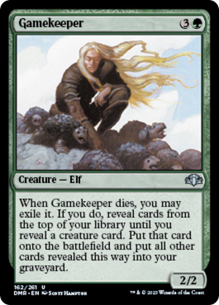 Gamekeeper 162 card