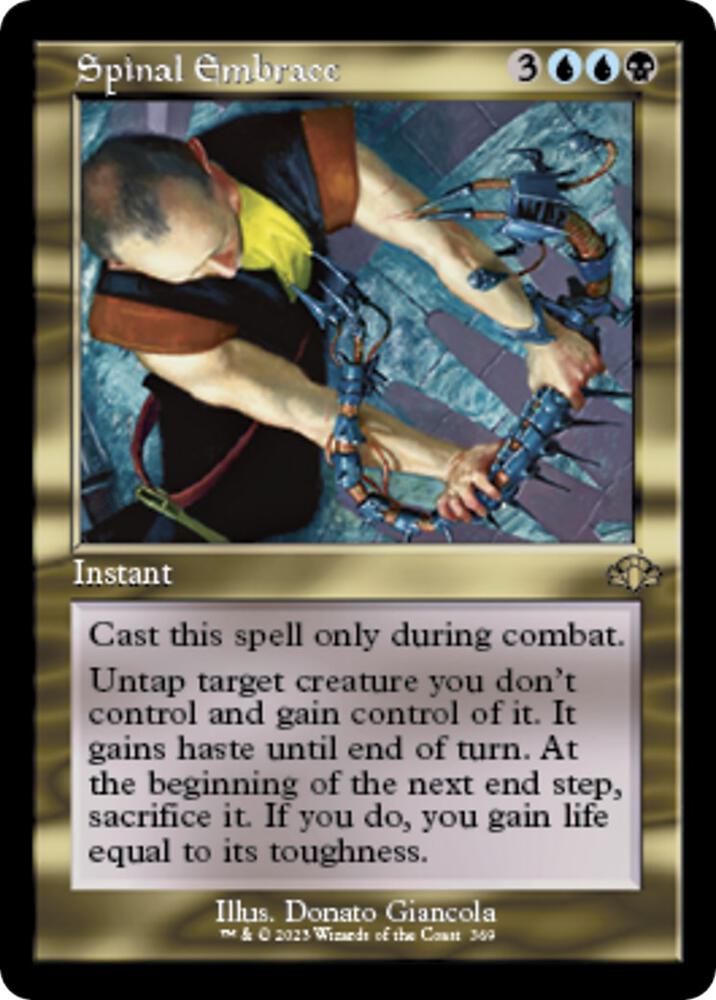 Spinal Embrace (Retro Frame) 369 card
