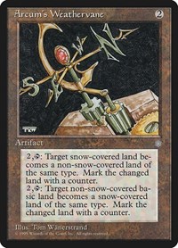 Arcum's Weathervane - Ice Age - Magic: The Gathering card