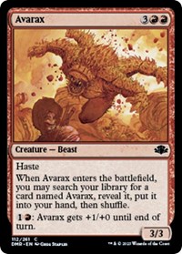 Avarax - Dominaria Remastered - Magic: The Gathering card