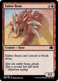 Ember Beast (Dominaria Remastered)