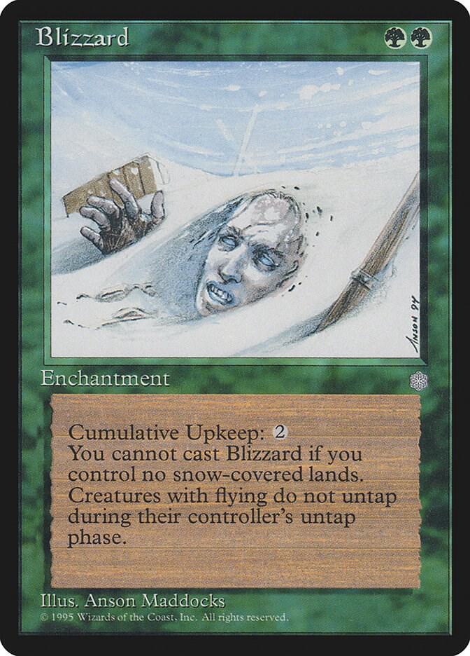 Blizzard - Ice Age - Magic: The Gathering - TCGplayer.com
