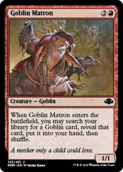Goblin Matron - Dominaria Remastered - Magic: The Gathering