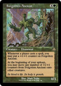Forgotten Ancient (Retro Frame) - Dominaria Remastered - Magic: The Gathering card