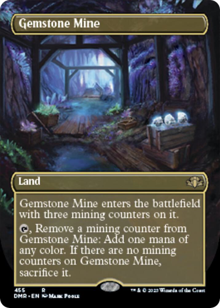 MTG TSP 宝石鉱山 Gemstone Mine 英語版Foil 4枚セット MTG TSP 宝石鉱山 英語版Foil 4枚セット MTG TSP 宝石鉱山 Gemstone Mine