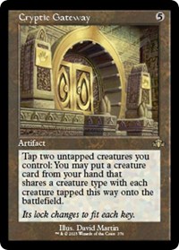Cryptic Gateway (Retro Frame) - Dominaria Remastered - Magic: The Gathering card
