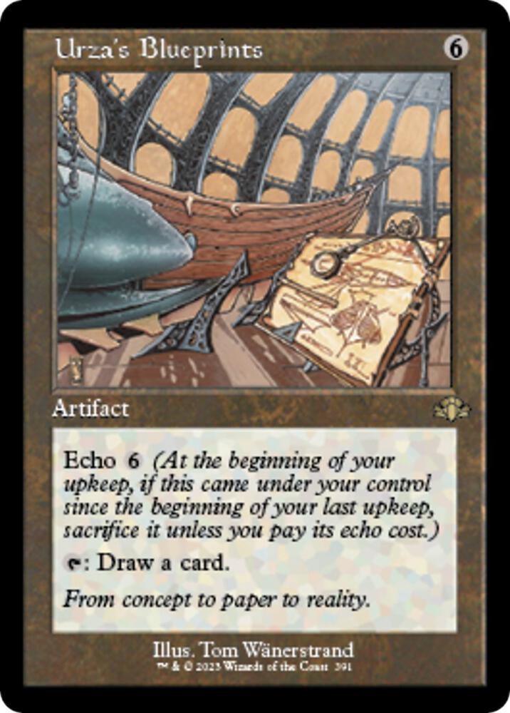 Urza's Blueprints (Retro Frame) 391 card
