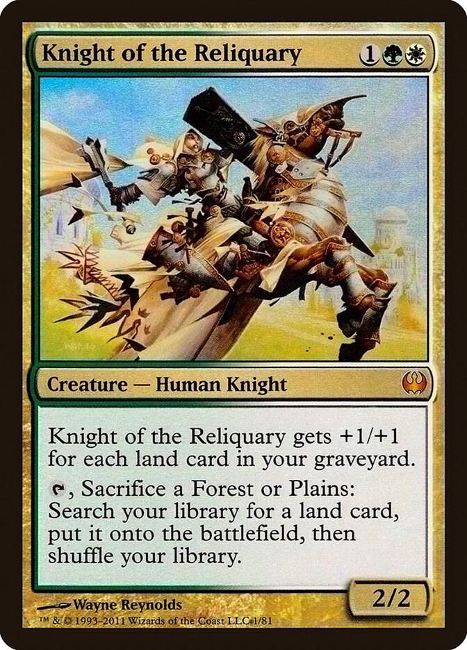 Knight of the Reliquary - Duel Decks: Knights vs. Dragons - Magic