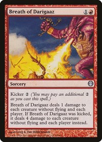 Breath of Darigaaz - Duel Decks: Knights vs. Dragons - Magic: The Gathering card