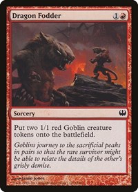 Dragon Fodder - Duel Decks: Knights vs. Dragons - Magic: The Gathering card