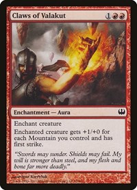 Claws of Valakut - Duel Decks: Knights vs. Dragons - Magic: The Gathering card