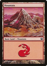 Mountain (81) - Duel Decks: Knights vs. Dragons - Magic: The Gathering card