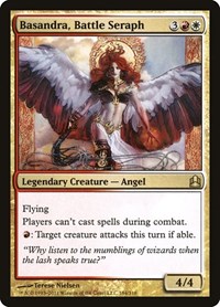 Basandra, Battle Seraph - Commander - Magic: The Gathering card