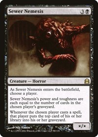 Sewer Nemesis - Commander - Magic: The Gathering card