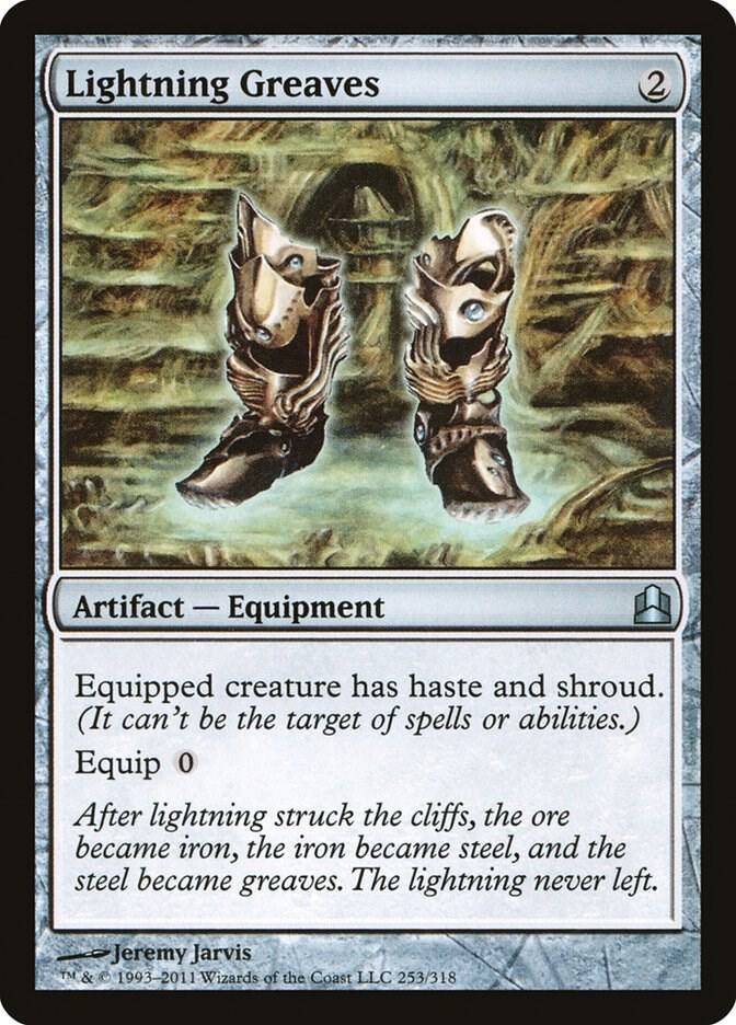 Lightning Greaves 253 card