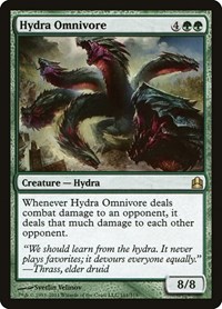 Hydra Omnivore - Commander - Magic: The Gathering card