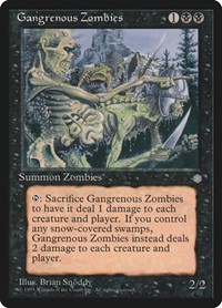 Gangrenous Zombies - Ice Age - Magic: The Gathering card