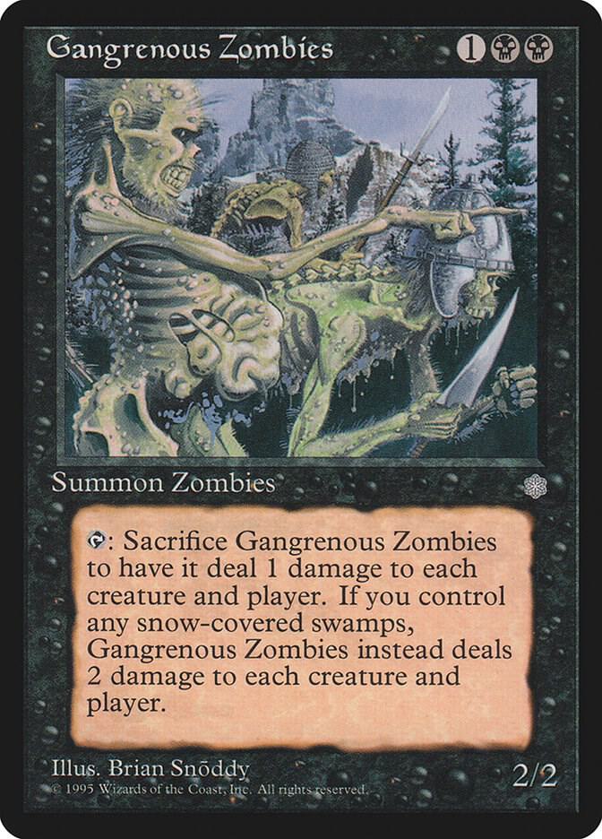 Gangrenous Zombies - Ice Age - Magic: The Gathering - TCGplayer.com