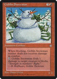 Goblin Snowman (Ice Age)