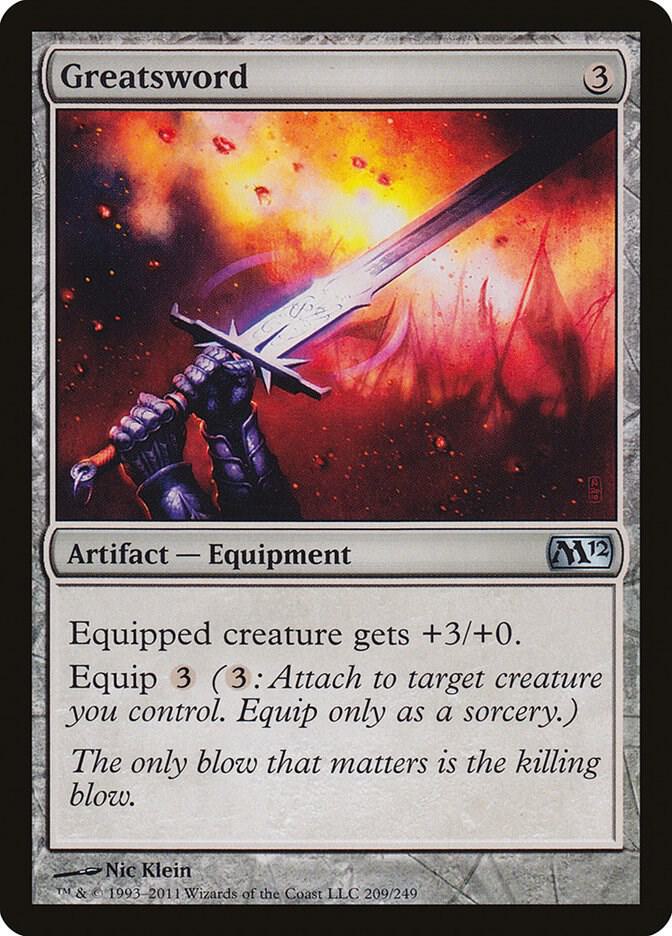 Greatsword 209 card