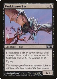 Duskhunter Bat - Magic 2012 (M12) - Magic: The Gathering card