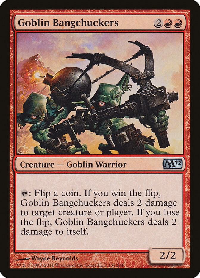 Goblin Bangchuckers - Magic 2012 (M12) - Magic: The Gathering