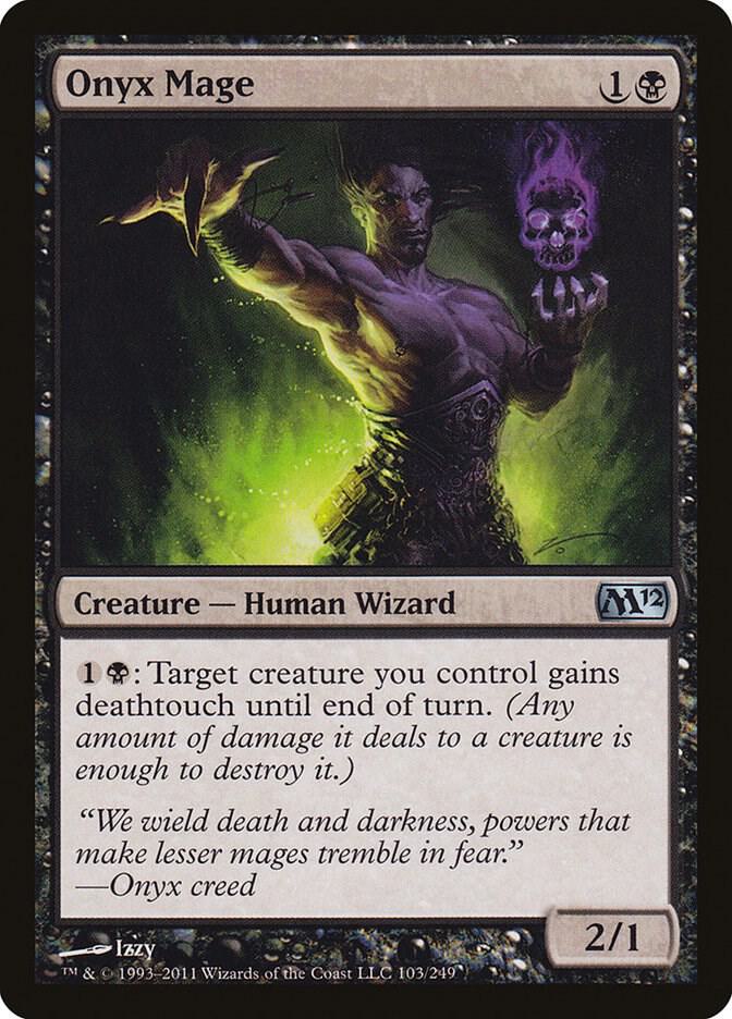 Onyx Mage 103 card