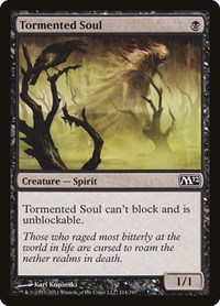 Tormented Soul - Magic 2012 (M12) - Magic: The Gathering card