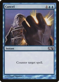 Cancel - Magic 2012 (M12) - Magic: The Gathering card