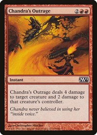 Chandra's Outrage (Magic 2012 (M12))