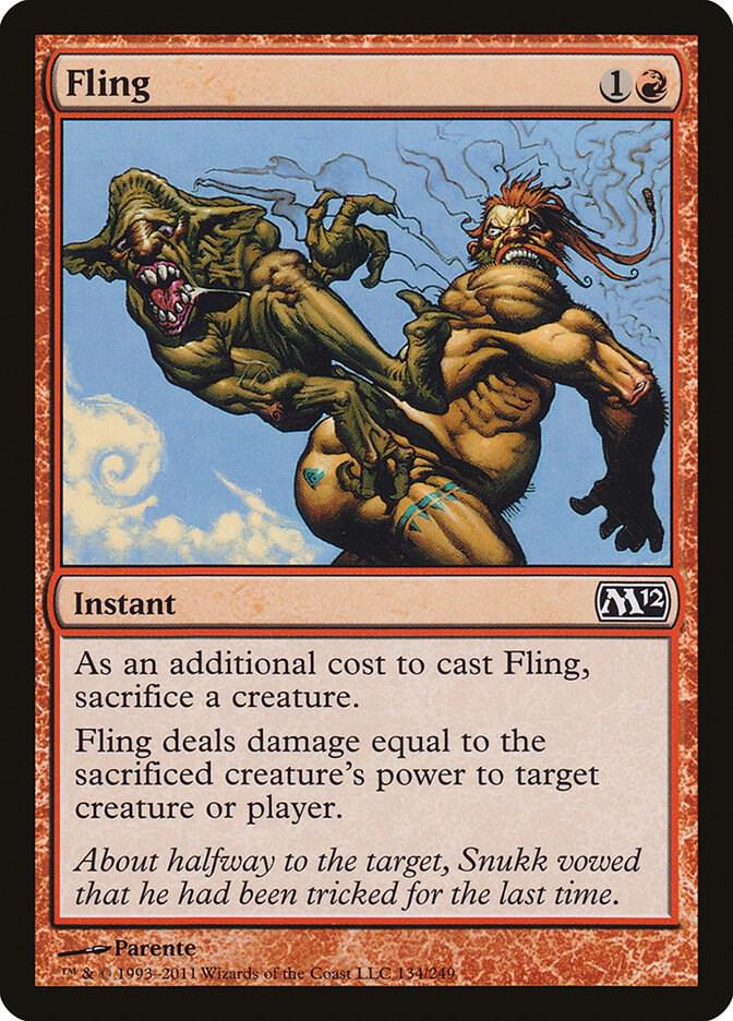 Fling 134 card