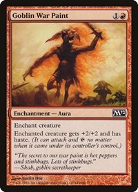 Goblin War Paint (Magic 2012 (M12))