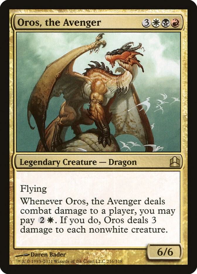 Oros, the Avenger 216 card