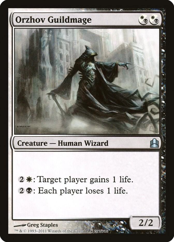 Orzhov Guildmage 217 card