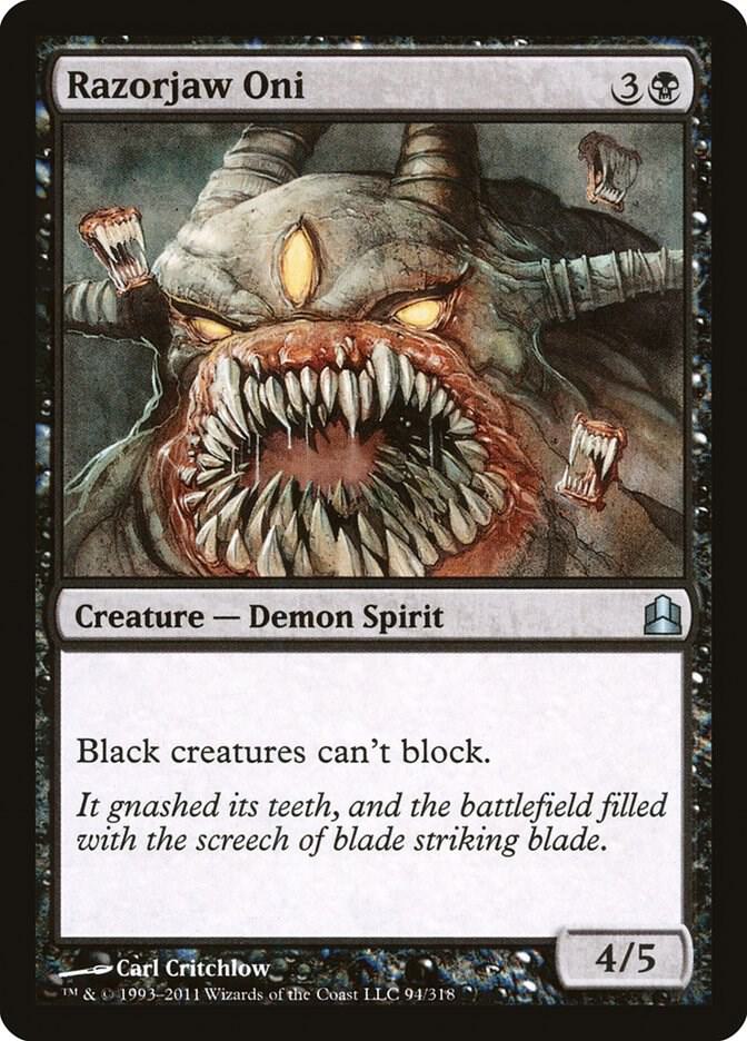 Razorjaw Oni 94 card