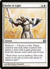 Bathe in Light - Commander - Magic: The Gathering card