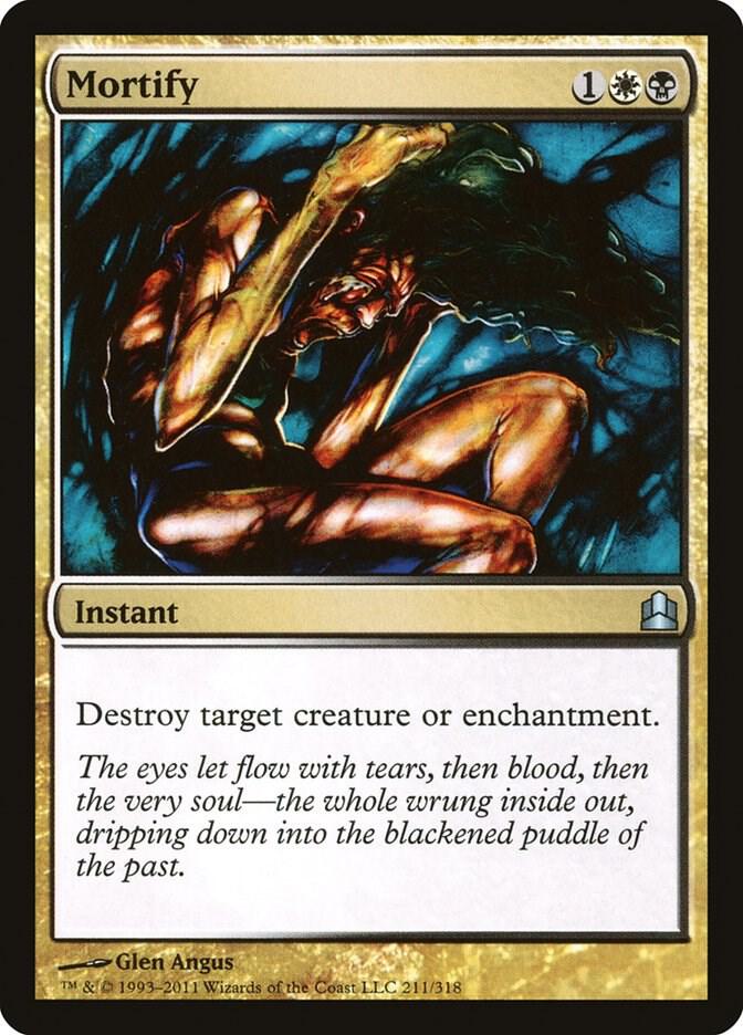 Mortify 211 card