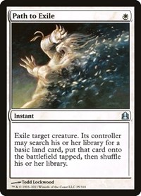 Path to Exile - Commander - Magic: The Gathering card
