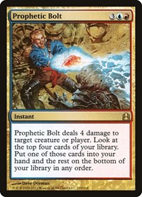Prophetic Bolt (Commander)